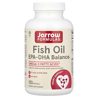 Jarrow Formulas, Balık Yağı, EPA-DHA Balance®, 120 Yumuşak Jel
