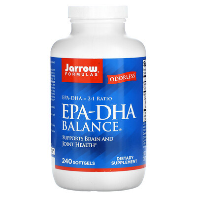 

Jarrow Formulas EPA-DHA Balance, 240 мягких таблеток