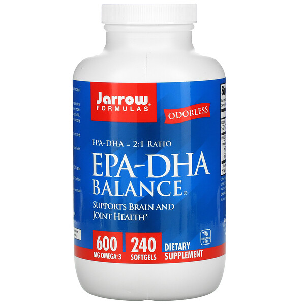Jarrow Formulas, EPADHA Balance, 240 Softgels iHerb