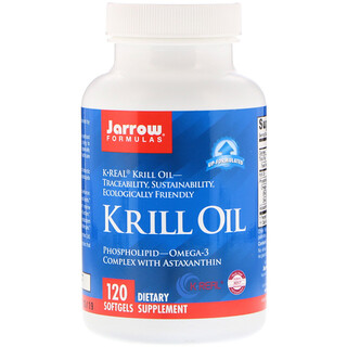 Jarrow Formulas, Krill Oil, 120 كبسولة هلامية