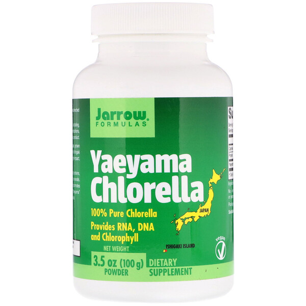 Jarrow Formulas, Yaeyama Chlorella Powder, 3.5 oz (100 g)