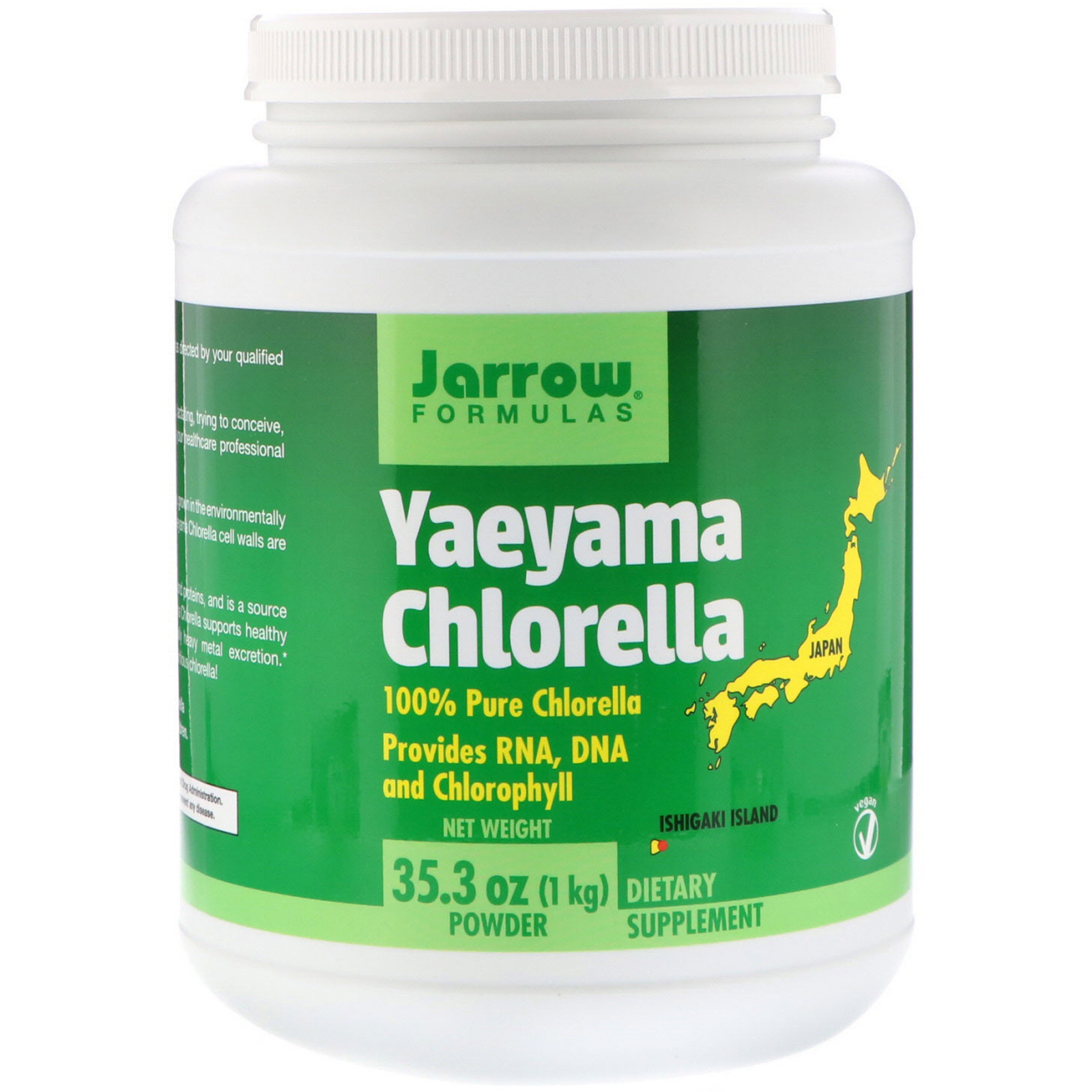 Jarrow Formulas, Yaeyama Chlorella Powder, 2.2 lbs (1 kg) iHerb