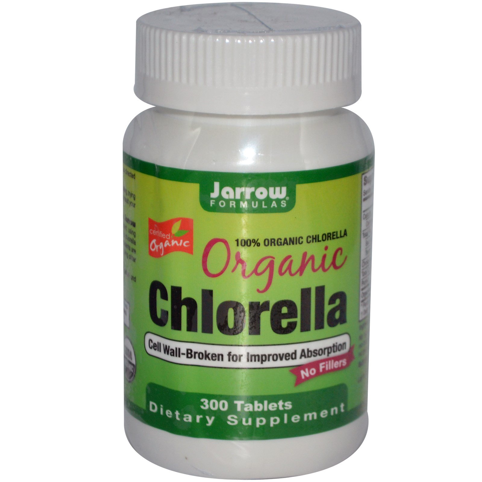 Jarrow Formulas, Organic Chlorella, 300 Tablets iHerb