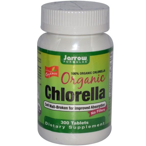 Jarrow Formulas, Organic Chlorella, 300 Tablets iHerb