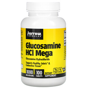 Отзывы о джэрроу формулас, Glucosamine HCL Mega, 1,000 mg, 100 Tablets