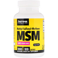 Jarrow Formulas, MSM, 1,000 mg, 100 Veggie Caps
