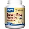Jarrow Formulas, Organic Brown Rice Protein Concentrate, Vanilla Flavor, 17.8 oz (504 g) Powder
