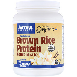 Отзывы о джэрроу формулас, Brown Rice Protein Concentrate, Vanilla, 17.8 oz (504 g)