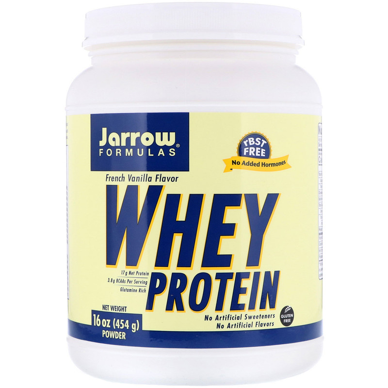 Jarrow Formulas, Whey Protein Powder, French Vanilla, 16 oz (454 g) iHerb