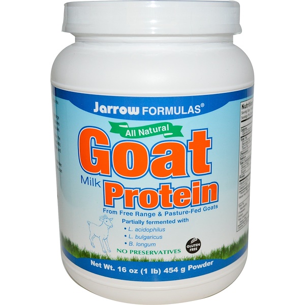 Jarrow Formulas, Goat Milk Protein, 16 oz (454 g) Powder iHerb