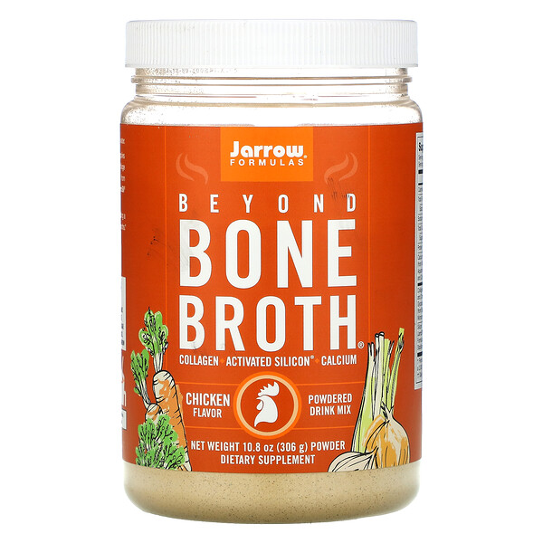 Jarrow Formulas‏, ®Beyond Bone Broth, בטעם עוף, 306 גרם (10.8 אונקיות)