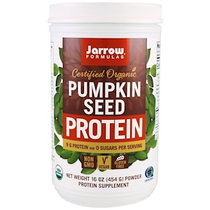 Купить Jarrow Formulas, Organic Pumpkin Seed Protein, 16 oz (454 g)  на IHerb