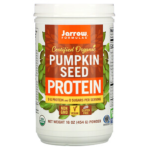 джэрроу формулас, Certified Organic Pumpkin Seed Protein, 16 oz (454 g) отзывы покупателей
