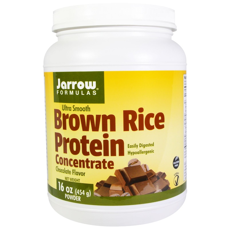 Jarrow Formulas, Ultra Smooth, Brown Rice Protein Concentrate, Chocolate Flavor, 16 oz (454 g