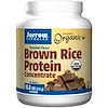 Jarrow Formulas, Organic, Brown Rice Protein Concentrate, Chocolate Flavor, Powder, 18.8 oz (532 g)
