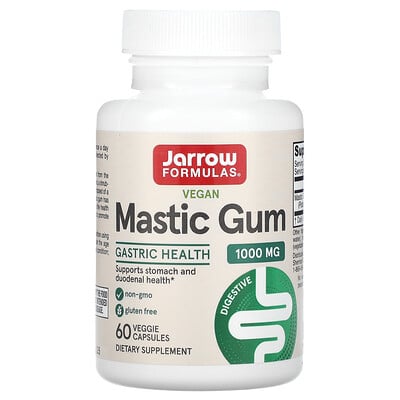 

Jarrow Formulas Mastic Gum 500 mg 60 Veggie Capsules