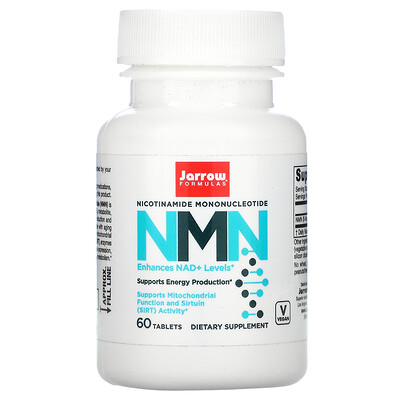 Jarrow Formulas NMN, Nicotinamide Mononucleotide, 60 Tablets