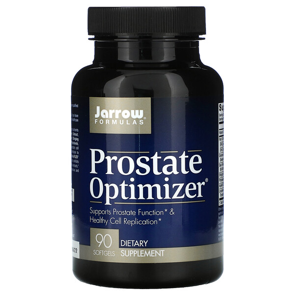 Jarrow Formulas, Prostate Optimizer, поддержка здоровья предстательной железы, 90 капсул