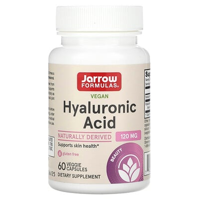 Product Image for Jarrow Formulas, Vegan Hyaluronic Acid, 60 Veggie Capsules