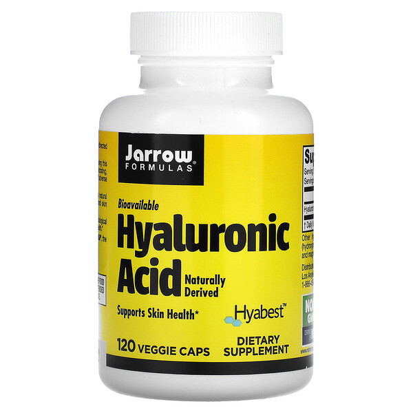 Jarrow Formulas, Hyaluronic Acid, 120 Veggie Caps