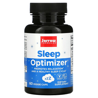 Jarrow Formulas, Sleep Optimizer, добавка для нормализации сна, 60 растительных капсул