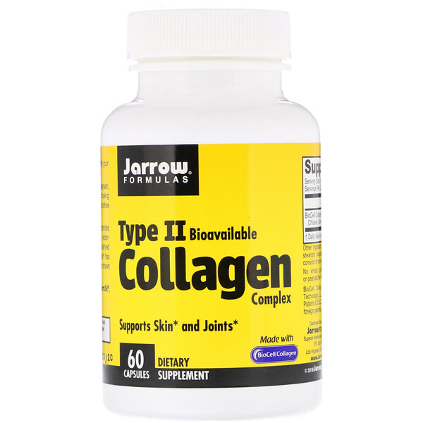 Jarrow Formulas, Комплекс коллагенов типа II, 60 капсул