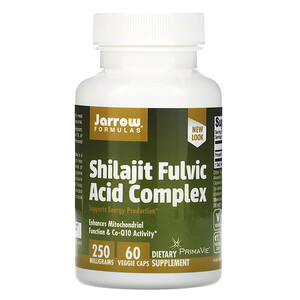 Отзывы о джэрроу формулас, Shilajit Fulvic Acid Complex, 250 mg, 60 Veggie Caps