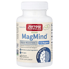 Vegan MagMind®, стійкість до стресу, 60 вегетаріанських капсул