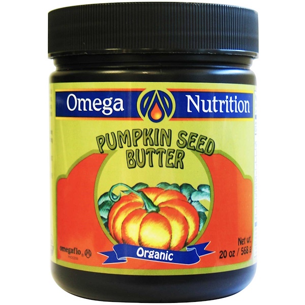 Jarrow Formulas, Omega Nutrition, Organic Pumpkin Seed Butter, 20 oz