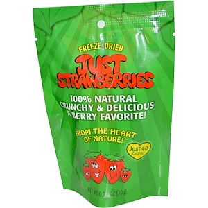 Карэнс Нэчуралс, Just Strawberries, 0.35 oz (10 g) отзывы покупателей