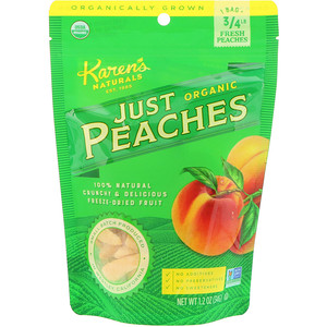 Карэнс Нэчуралс, Organic Just Peaches, 1.2 oz (34 g) отзывы покупателей