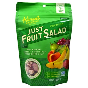 Отзывы о Карэнс Нэчуралс, Just Fruit Salad, Premium, 2 oz (56 g)