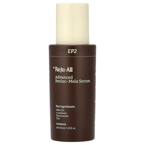 Dr. Reju-all Advanced Retinol-Mela Serum, For Sensitive Skin, 1.01 fl oz (30 ml)