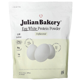 Julian Bakery, Yumurta Akı Protein Tozu, Aromasız, 2,01 lbs (907 g)