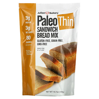 Julian Bakery, Mezcla para pan Paleo, 10.7 oz (304 g)