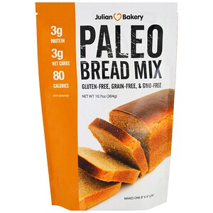 Отзывы о Де Джулиан Бэйкари, Paleo Bread Mix, 10.7 oz (304 g)