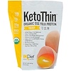 Keto Thin, белок желтка органического яйца, с желтком, 2 ф. (907 г.)