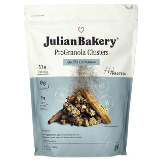 Julian Bakery, Pro Granola Clusters, Vanilla Cinnamon, 19.5 oz (553 g)