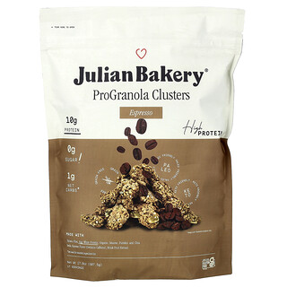 Julian Bakery, Grappoli di ProGranola, Espresso, 507,5 g