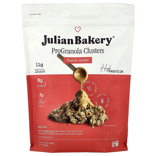 Julian Bakery, ProGranola Clusters, Peanut Butter, 18.5 oz (526 g)