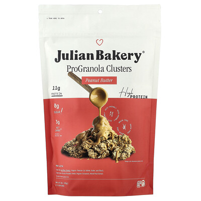 Julian Bakery, ProGranola Clusters, Mantequilla de maní, 255 g (9 oz)