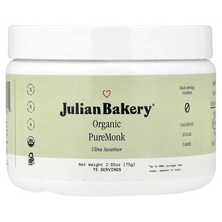Julian Bakery, Organic PureMonk Ultra Sweetener, 2.65 oz (75 g)