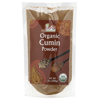 Jiva Organics, Порошок из органического тмина, 200 г (7 унций)