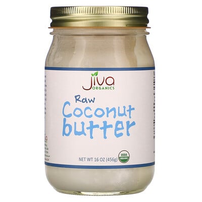 Jiva Organics Raw Coconut Butter, 16 oz (456 g)