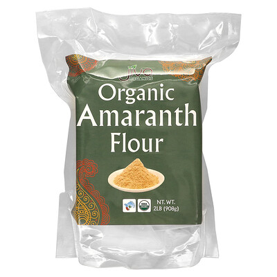 

Jiva Organics, Organic Amaranth Flour, 2 lbs (908 g)