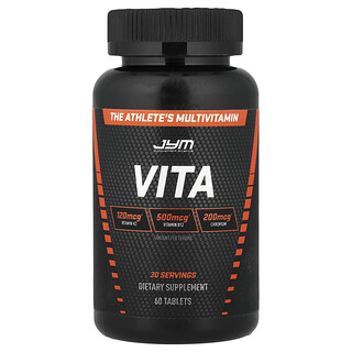 JYM Supplement Science（JYM サプリメントサイエンス）, ビタ、マルチビタミン、タブレット60粒