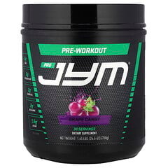 Pre JYM, High Performance Pre-Workout, Grape Candy, 750 г