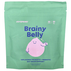 Brainy Belly, без ароматизаторів, 30 упаковок (2,5 г)
