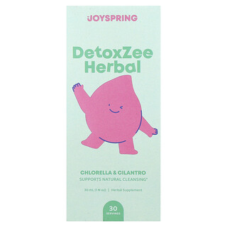 JoySpring, DetoxZee Herbal，1 液量盎司（30 毫升）