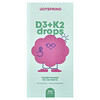 D3 + K2 Drops, D3 + K2-Tropfen, 60 ml (2 fl. oz.)